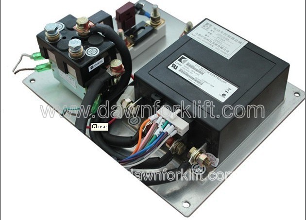 Curtis Controller Assembly With Curtis 1207B-4102, DC88 24V Contactor ,Fuse Holder,Cable