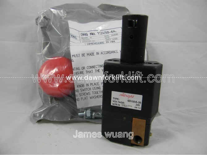 Original Albright SD15026 150A Emergency Stop / Disconnect Switch