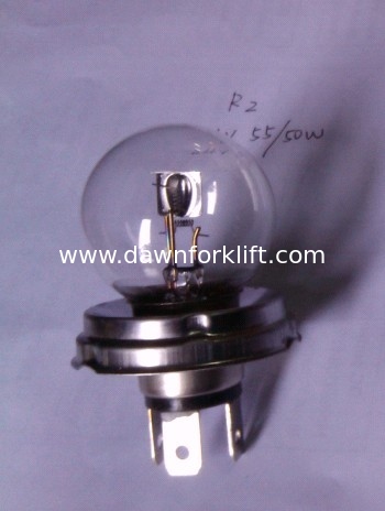 Linde Forklift Lamp Bulb Auto Bulb R2 P45T 24V 55/50W Double Filament