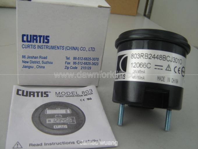Curtis 803 RB2448BCJ3010 24V/48V Battery Gauge Hour Meter ... curtis battery meter wiring diagram 