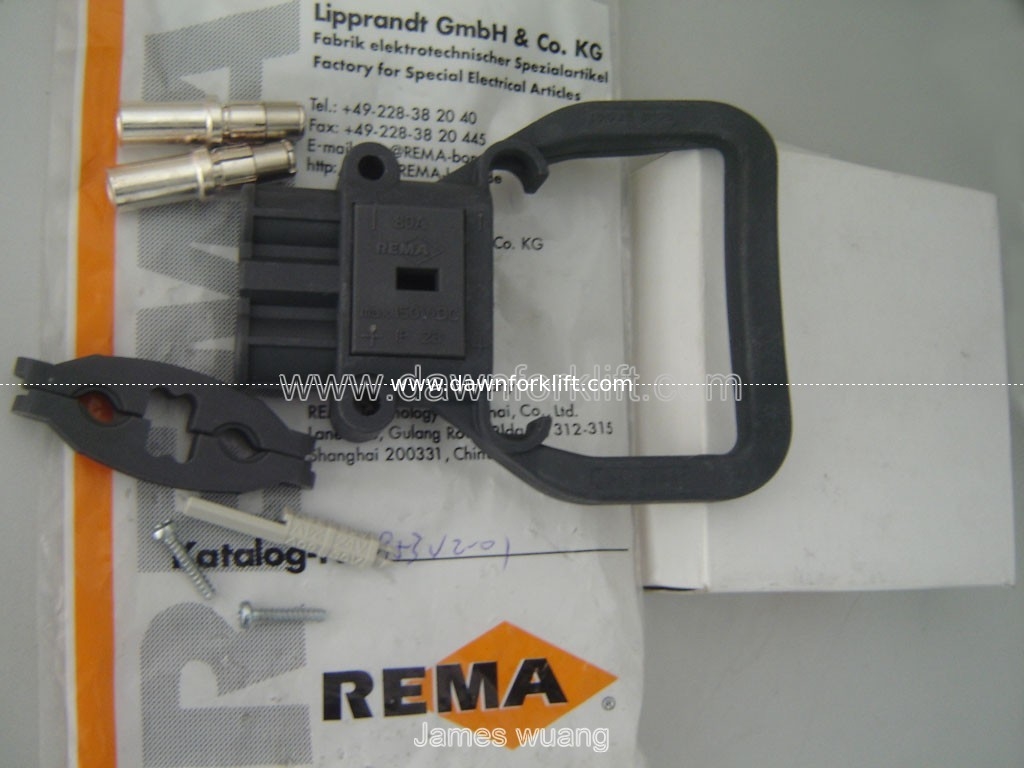 Genuine Female REMA 80A 150V DIN Connector/EURO Connector/Battery Connector