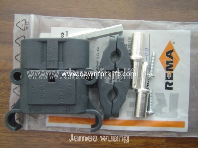 Genuine Male REMA 80A 150V DIN Connector/EURO Connector/Battery Connector