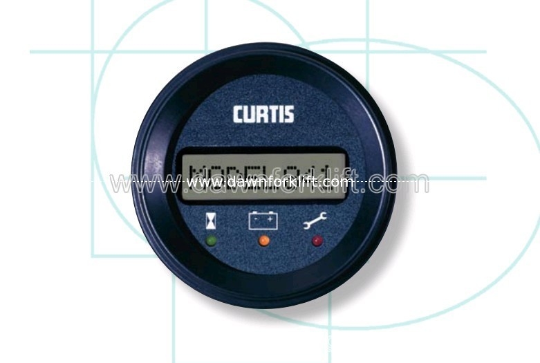 Original Curtis 841R48BN110020 48V Serial DATA Display Battery Gauge Hour Meter