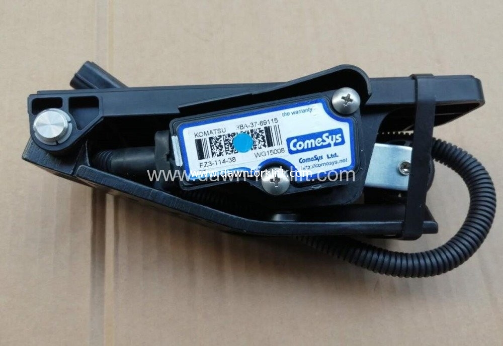 Electric Vehicle Forklift Galf Cart Accessories Electronic Throttle Foot Pedal KOMATSU 3BA-37-69115 COMESYS FZ3-114-38