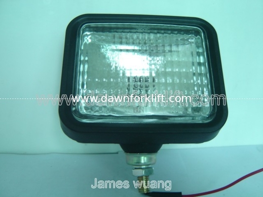 Forklift Head Light / Working Light Assembly With BA15S 24V/12V Lamp Bulb