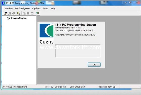 1309 USB Interface Box Programmer Handset Curtis 1314 4401 4402 5502 PC Programming Station Software Curtis Controller