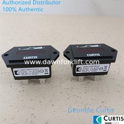 Original Curtis 906 906T 24V 48V Battery Gauge Inidcator Monitor 906T48HNDAO 906T24BNBAO 24 48 Volt Battery Voltage Mete